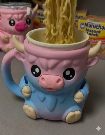 Taza acogedora Cowzy™ 🐮💗