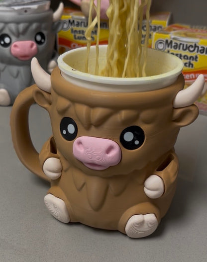 Taza acogedora Cowzy™ 🐮💗